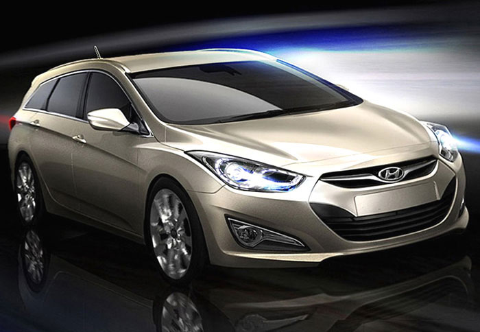 Το πρώτο σχέδιο του νέου Hyundai i40 που αρχικά θα παρουσιαστεί στην έκθεση της Γενεύης σε μορφή wagon