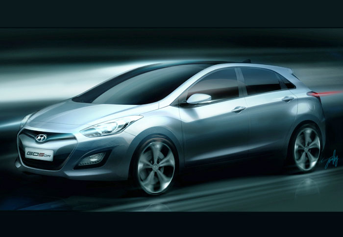 Το πρώτο επίσημο σχέδιο του νέου Hyundai i30 