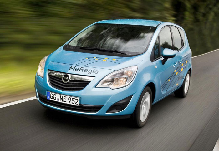 Η πειραματική ηλεκτρική έκδοση του Opel Meriva
