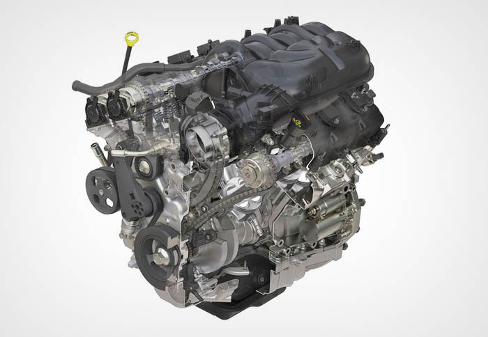 Κάτω από το καπό του νέου Wrangler θα βρίσκεται το Pentastar V6 μηχανικό σύνολο του Chrysler Group