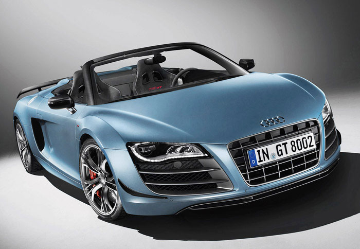 Το εκρηκτικό Audi R8 GT Spyder 