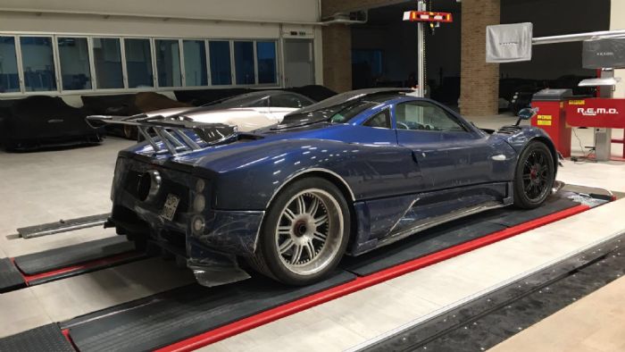 Το μοναδικό μοντέλο Zonda MD λανσάρεται με ένα βαθύ μπλε χρώμα, ενώ σε ότι αφορά το πλαίσιο και τις επιδόσεις βασίζεται πάνω στην Zonda 760. 