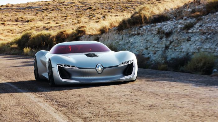 Το TreZor είναι ένα sports coupe πρωτότυπο που σύμφωνα με την Renault σηματοδοτεί «την αρχή ενός νέου σχεδιαστικού κύκλου» για τη γκάμα της. Το TreZor είναι ένα sports coupe πρωτότυπο που σύμφωνα με την Renault σηματοδοτεί «την αρχή ενός νέου σχεδιαστικού κύκλου» για τη γκάμα της.