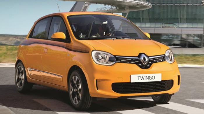 To τρέχον Renault Twingo.