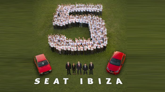 Στις εγκαταστάσεις της SEAT στην Ισπανία και συγκεκριμένα στο Martorell «γιόρτασαν» την παραγωγή 5 εκατ. Ibiza.