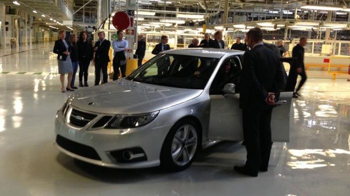 Ξεκίνησε και πάλι η λειτουργία της Saab, με τη νέα ιδιοκτήτρια NEVS να βάζει στην παραγωγή και πάλι το 9-3 sedan.
