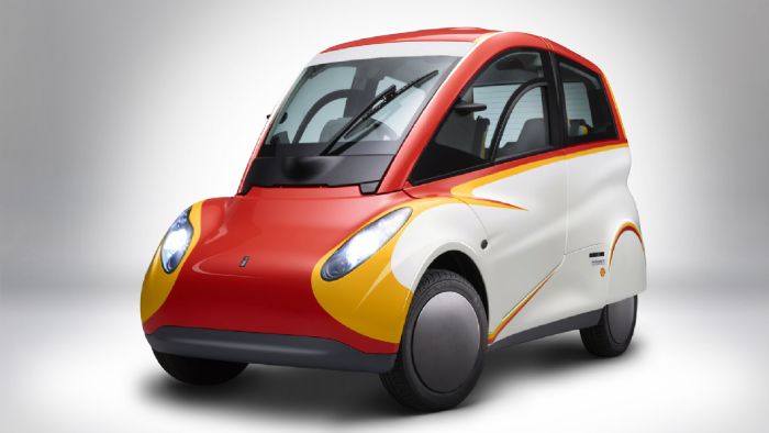 Το Shell Concept Car στηρίζεται στο μοντέλο T.25 που είχε σχεδιάσει ο Gordon Murray το 2010.
