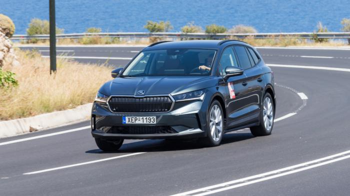 Skoda Enyaq iV: Άνετο, ευρύχωρο και σβέλτο από 34.100 ευρώ Skoda Enyaq iV: Άνετο, ευρύχωρο και σβέλτο από 34.100 ευρώ
