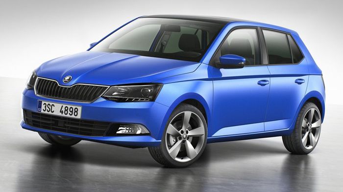 Μαζί με την εικονιζόμενη νέα Skoda Fabia δεν αποκλείεται να δούμε στο Σαλόνι του Παρισιού στις αρχές Οκτωβρίου και την καινούργια Combi έκδοσή της.	