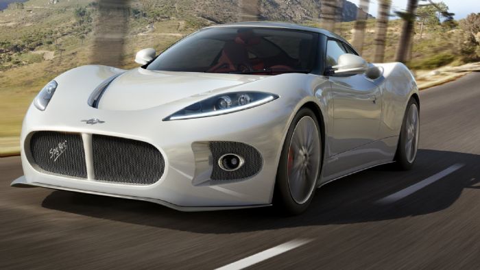 Η αναγέννηση της Spyker φαίνεται πως θα σηματοδοτηθεί από ένα ηλεκτρικό μοντέλο, που θα κάνει ντεμπούτο το Μάρτιο (στη φωτό το Spyker B6 Venator Concept του 2013).