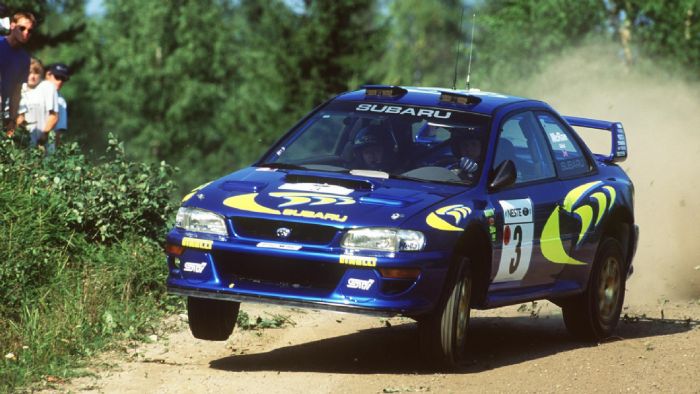 Το Subaru Impreza 555 ήταν το αυτοκίνητο με το οποίο ο Colin MacRae κατέκτησε το πρωτάθλημα WRC το 1995.