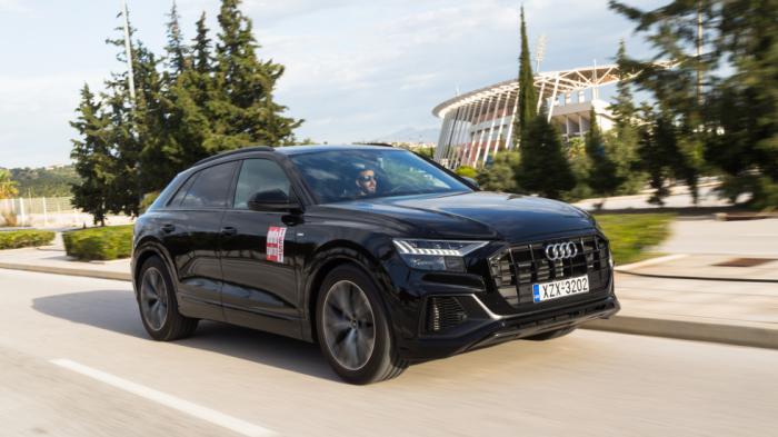 Δοκιμή: Audi Q8, με 3.000 κυβικά και άκρατη πολυτέλεια Δοκιμή: Audi Q8, με 3.000 κυβικά και άκρατη πολυτέλεια