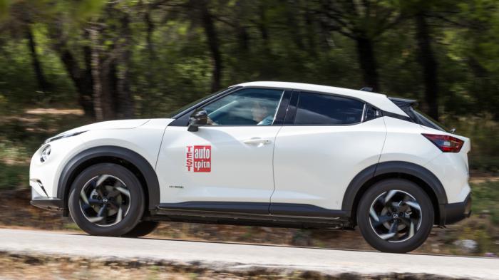 Παρά το έξτρα βάρος ο οδηγικός χαρακτήρα του Nissan Juke όχι μόνο δεν έχει αλλάξει, αλλά έχει τονιστεί χάρη στη «ζωντάνια» των 143 ίππων, ειδικά στη λειτουργία Sport. Παρά το έξτρα βάρος ο οδηγικός χαρακτήρα του Nissan Juke όχι μόνο δεν έχει αλλάξει, αλλά έχει τονιστεί χάρη στη «ζωντάνια» των 143 ίππων, ειδικά στη λειτουργία Sport.