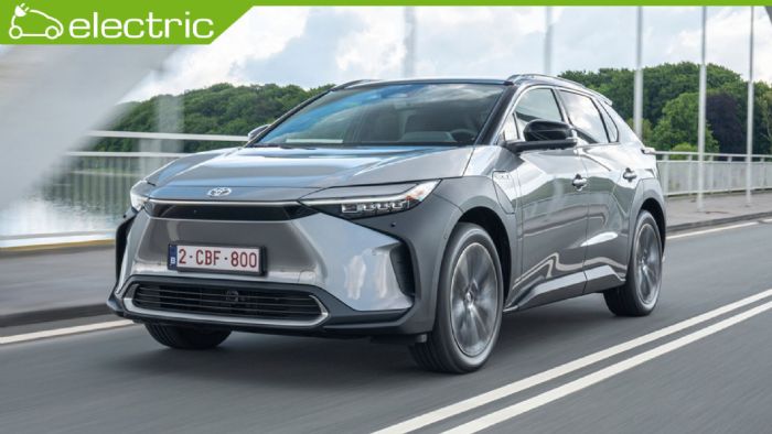 Το πρώτο αμιγώς ηλεκτρικό Toyota με όνομα bZ4X. Το πρώτο αμιγώς ηλεκτρικό Toyota με όνομα bZ4X.
