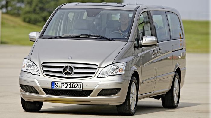 Η νέα Mercedes V-Class θα παρουσιαστεί στις 30 Ιανουαρίου και, όταν λανσαριστεί, θα αντικαταστήσει το εικονιζόμενο Viano.