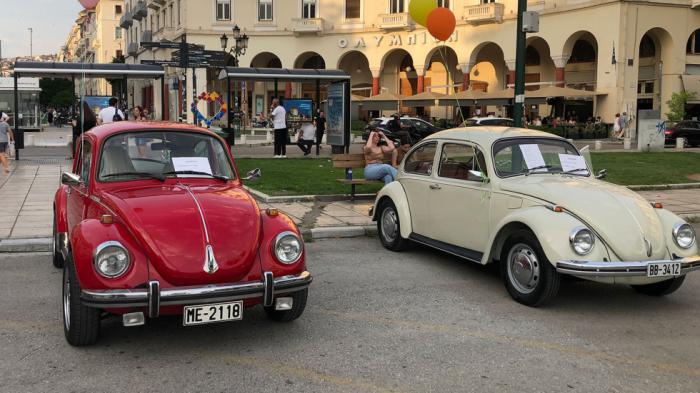 Παγκόσμια Ημέρα Σκαραβαίου: Γέμισε «σκαθάρια» το κέντρο της Θεσσαλονίκης 