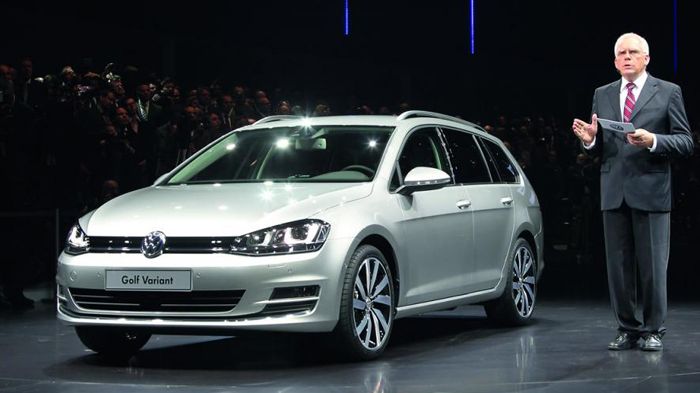 H πρακτική πλευρά της νέας γενιάς του VW Golf, ακούει στο όνομα Variant.
