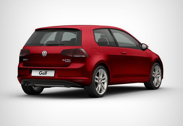 Μετά την αποκάλυψη της νέας γενιάς VW Golf, ο γερμανικός ιστότοπος είχε αναρτήσει στην κατηγορία του configuration εικόνες από το 3θυρο αμάξωμα.