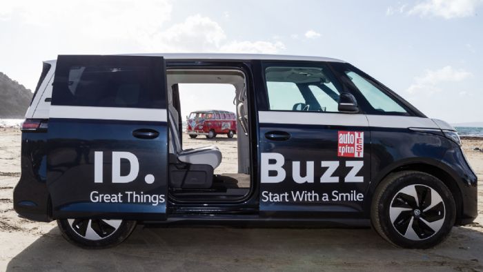 Το ID.Buzz είναι απόγονος του θρυλικού Bulli. Στόχος να γίνει το νέο Iconic αυτοκίνητο της μάρκας.