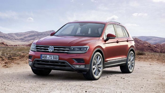 Η σχεδίαση του νέου VW Tiguan έχει έντονες επιρροές από το πρωτότυπο Cross Coupe GTE.