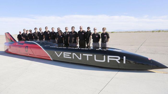 To Venturi VBB-3 είναι ένα ηλεκτρικό όχημα που αποδίδει συνδυαστικά 3.000 ίππους και 2.800 Nm ροπής, ενώ μπορεί να αγγίξει, κατά την εταιρεία, τα 600 χλμ./ώρα!