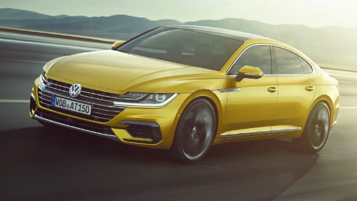 Το νέο VW Arteon, ο αντικαταστάτης του Passat CC, διαθέτει στη γκάμα του τρεις κινητήρες βενζίνης και τρεις diesel.