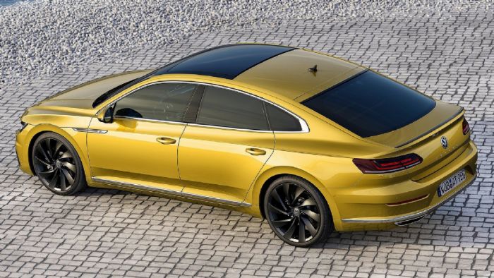 Το VW Arteon διατίθεται στα δύο εξοπλιστικά πακέτα Elegance και R-line. Το VW Arteon διατίθεται στα δύο εξοπλιστικά πακέτα Elegance και R-line.