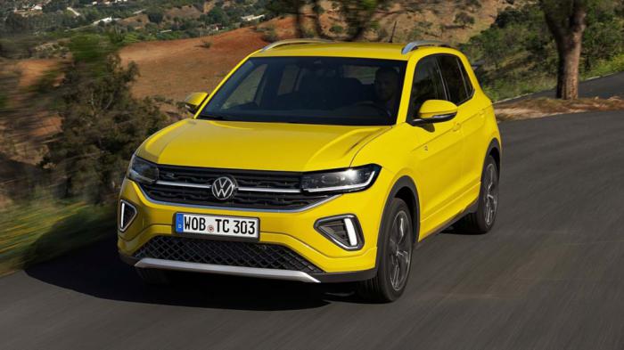 VW T-Cross: Ανανεωμένο και μόνο σε βενζίνη