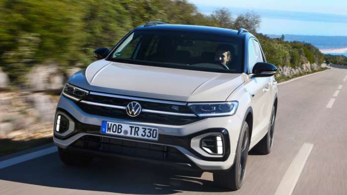 Η τρέχουσα γενιά του VW T-Roc.