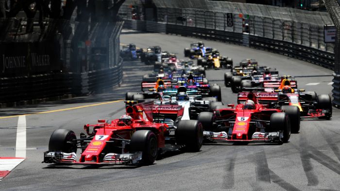 To δίδυμο της Ferrari έκανε ένα και μόνο pit stop, με την Scuderia να παίρνει τη νίκη στο Μονακό για πρώτη φορά μετά από το 2001. To δίδυμο της Ferrari έκανε ένα και μόνο pit stop, με την Scuderia να παίρνει τη νίκη στο Μονακό για πρώτη φορά μετά από το 2001.