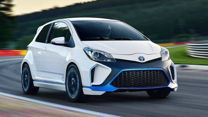 Το νέο πρωτότυπο Yaris Hybrid-R θα παρουσιαστεί επίσημα στο Σαλόνι της Φρανκφούρτης, ενώ οι πρώτες φωτογραφίες απεικονίζουν το πρωτότυπο μοντέλο σε δοκιμαστικές βόλτες εντός πίστας. 