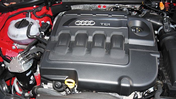 Το Audi A3 Sportback με τον αναβαθμισμένο 1,6 TDI κινητήρα των 110 ίππων, παραμένει μια κορυφαία, αλλά και σχετικά αλμυρή, πρόταση της κατηγορίας. 
