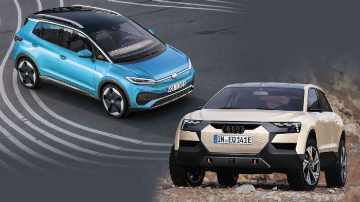 Audi Q1 e tron VW ID.1
