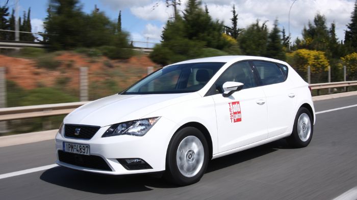 Το νέο SEAT Leon 1,4 TGI διατίθεται στη χώρα μας σε μια και μοναδική εξοπλιστική έκδοση (Style), η οποία κοστίζει 18.590 ευρώ (με απόσυρση και έκπτωση).