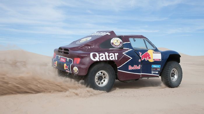 Απειλεί τον Peterhansel ο Nasser Al-Attiyah.