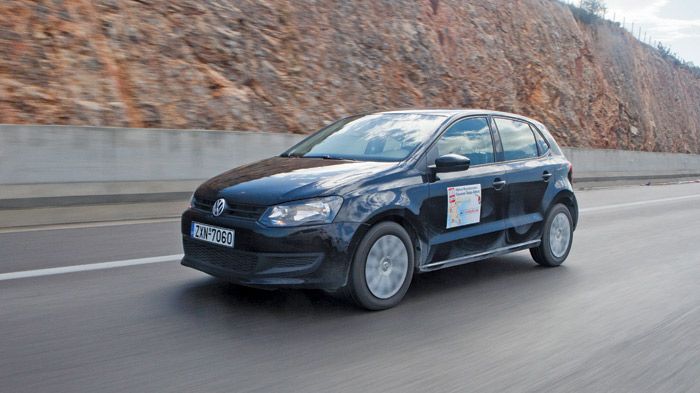 VW Polo 1,2 TDI, χιλιόμετρα: 6.000, κατανάλωση δοκιμής: 4,0 λτ./100 χλμ., αυτονομία δοκιμής: 1.126, μέση κατανάλωση κατασκευαστή: 3,8 λτ./100 χλμ.