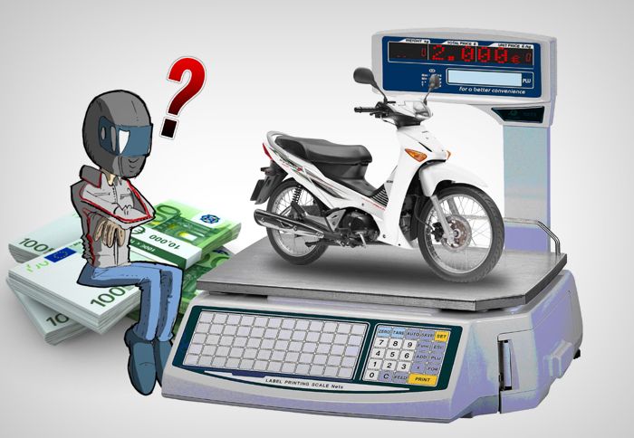 Το μενού περιλαμβάνει δίκυκλα για κάθε γούστο: από παπιά και σπορ 50άρια scooter μέχρι μικρές μοτοσικλέτες.
