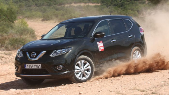 Στην 3η του γενιά το Nissan X-Trail ενσωματώνει το τελευταίας γενιάς σύστημα τετρακίνησης ALL MODE 4x4-i και τίποτε δεν του στέκεται εμπόδιο.