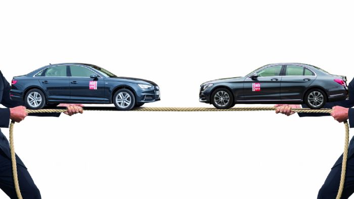 Ποιο είναι καλύτερο; Το νέο Audi A4 ή η Mercedes C-Class;  