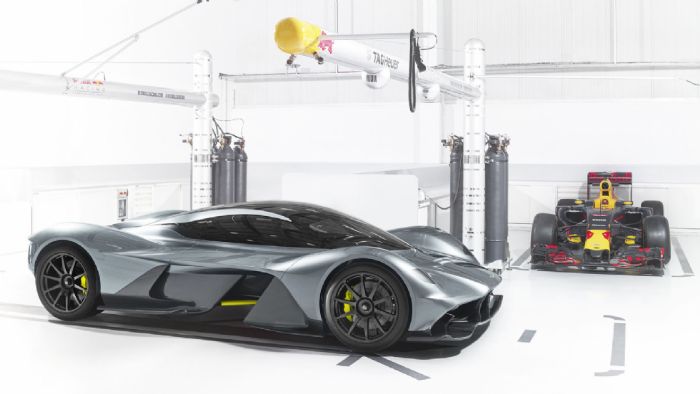 Το hypercar έχει λάβει την κωδική ονομασία AM-RB 001, από τα αρχικά των δυο εταιρειών. Το hypercar έχει λάβει την κωδική ονομασία AM-RB 001, από τα αρχικά των δυο εταιρειών.