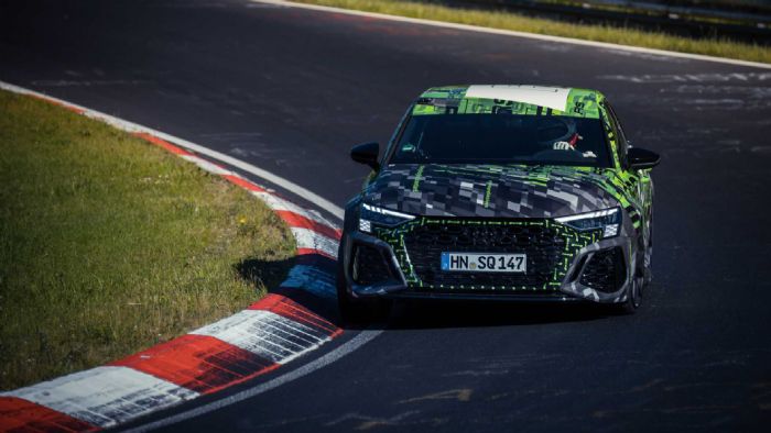 Audi RS3: Ρεκόρ στο Nurburgring | Ξεπέρασε το Megane RS Trophy-R (+Vid)