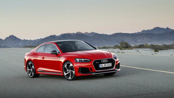 Φωτογραφίες του νέο Audi RS5 Coupe, που παρουσιάστηκε επίσημα ενόψει του σαλονιού της Γενεύης. 