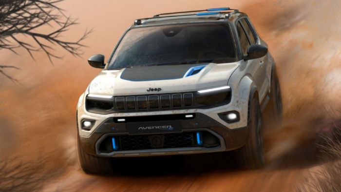 Νέο Jeep Avenger 4x4 Concept: Το 4κίνητο Jeep Avenger 