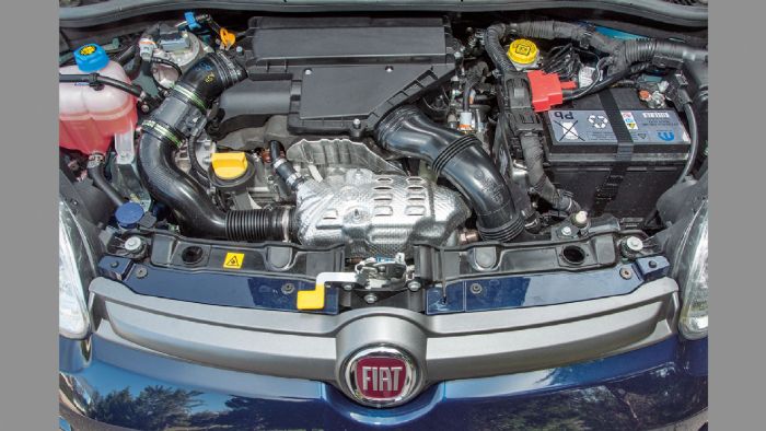Το Fiat Panda έχει τον ισχυρότερο κινητήρα σε ισχύ και ροπή, ωστόσο είναι και το μόνο με κατανάλωση άνω των 5,0 λτ./100 χλμ.