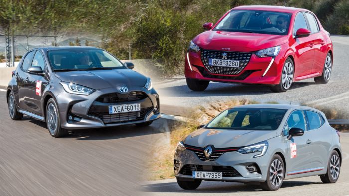 Peugeot 208 diesel Vs Renault Clio LPG Vs Toyota Yaris Hybrid Peugeot 208 diesel Vs Renault Clio LPG Vs Toyota Yaris Hybrid