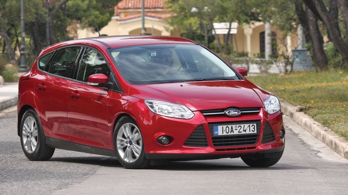 To Ford Focus είναι το πιο οδηγοκεντρικό από τα μοντέλα της δοκιμής, χωρίς όμως να παραμελεί την άνεση των επιβατών.