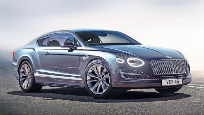 Η Bentley ετοιμάζει για το 2018 τη νέα εκδοχή της Continental GT (ψηφιακά επεξεργασμένη εικόνα), η οποία θα είναι πιο δυνατή, περισσότερο πολυτελής, ενώ θα έχει και μικρότερες απαιτήσεις σε καύσιμο. 