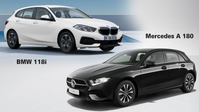 Αιώνιο δίλημμα: BMW Σειρά 1 ή Mercedes A-Class στα 136 άλογα; 