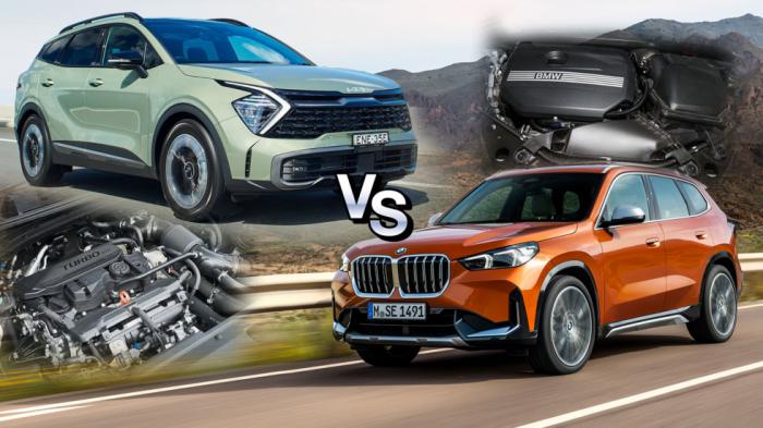 Βενζίνη, diesel ή Plug-in hybrid: Τι έχουν στη «βασική» X1 & Sportage; Βενζίνη, diesel ή Plug-in hybrid: Τι έχουν στη «βασική» X1 & Sportage;