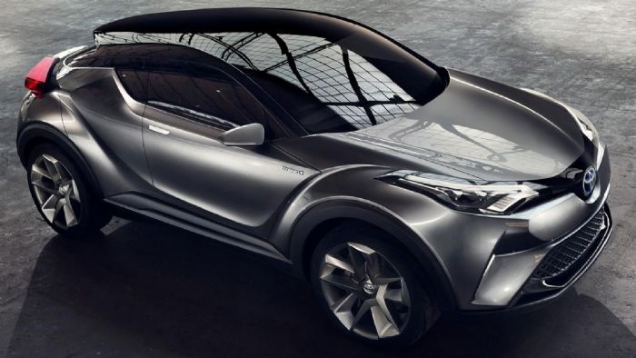 Το Toyota C-HR Concept είναι ένα στιλάτο 3θυρο compact crossover μοντέλο, με σαφή σπορ προσανατολισμό και υβριδική τεχνολογία.